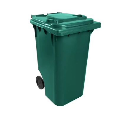 Carro Coletor de Lixo 240 Litros - VERDE